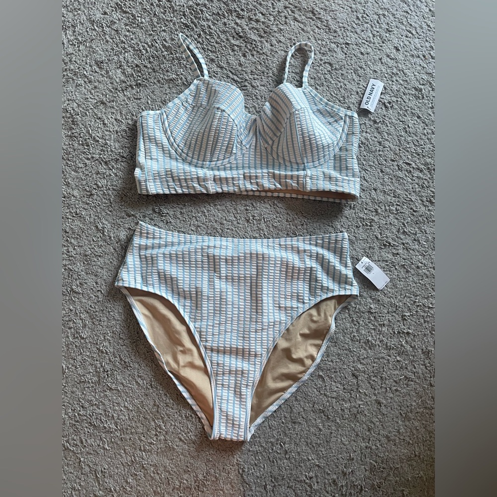 Old Navy Seersucker Bikini
